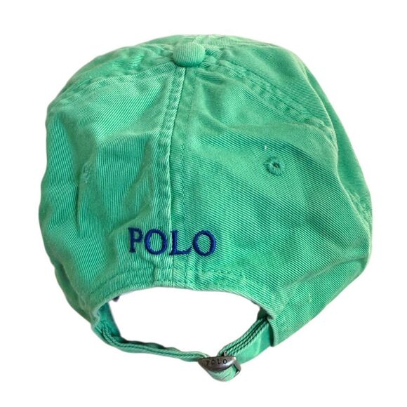 Polo Ralph Lauren Men's Green Cotton Twill Ball Cap Hat One Size Embroidered - Picture 3 of 7